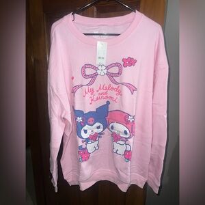 My Melody and Kuromi Pink Kids Shirt
